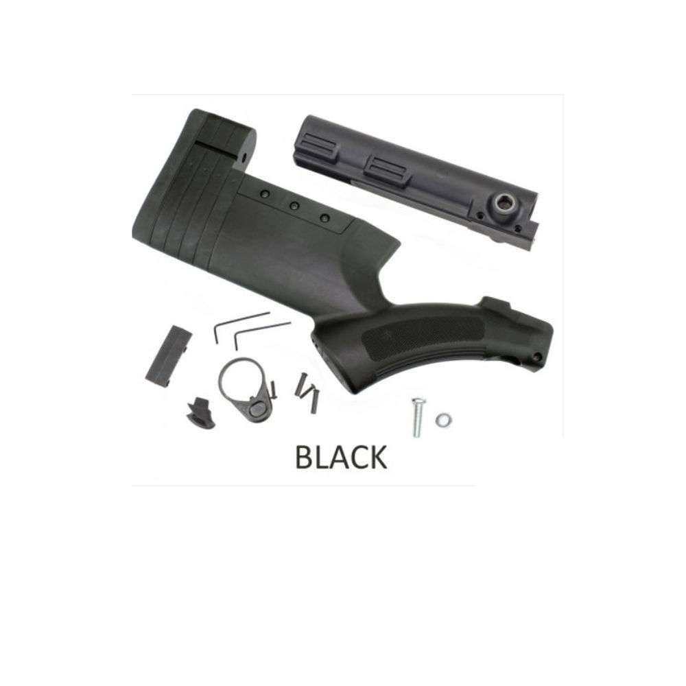 Grips Pads Stocks Thordsen Customs 4.50" CARBINE STOCK WITH ENHANCED BTC BLACK • Model: 4.50"